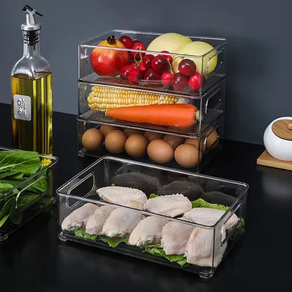 Escaninho acrílico empilhável  - Food Storage Acrylic Containers avaliação e preço