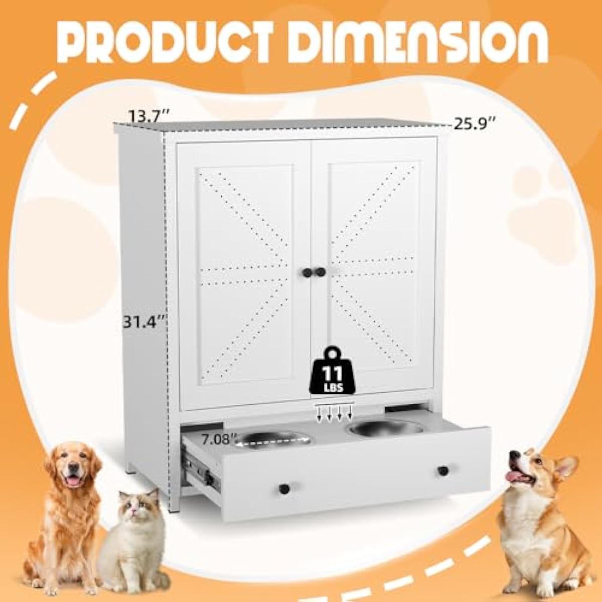 Estação de Alimentação para An - Food Storage For Dog avaliação e preço