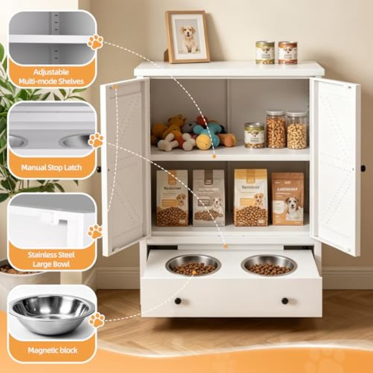 Estação de Alimentação para An - Food Storage For Dog avaliação e preço