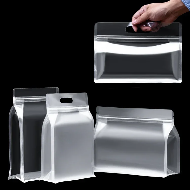 50 unidades de sacos transpare - Food Storage Bags Zip Lock Pouch avaliação e preço