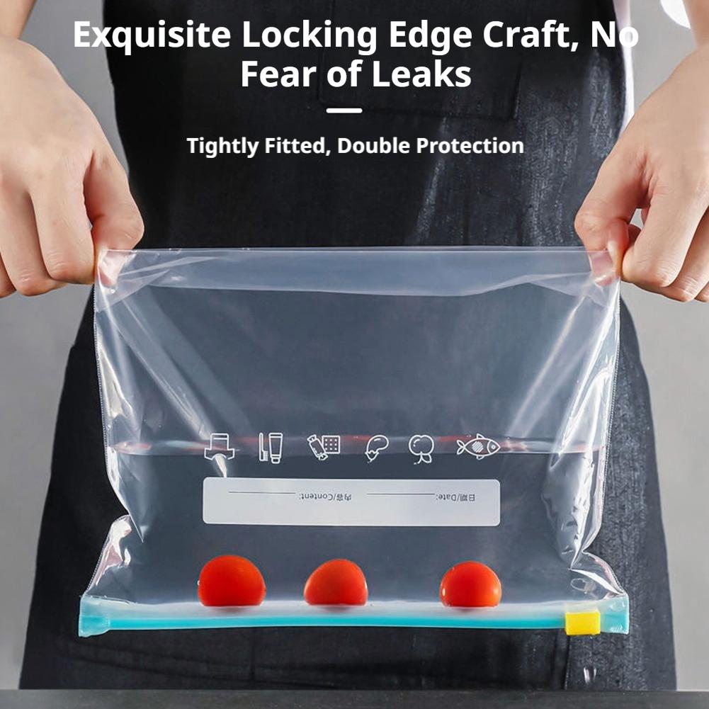 10-20 Peças de Sacos Plásticos - Food Storage Bags Zip Lock Pouch avaliação e preço