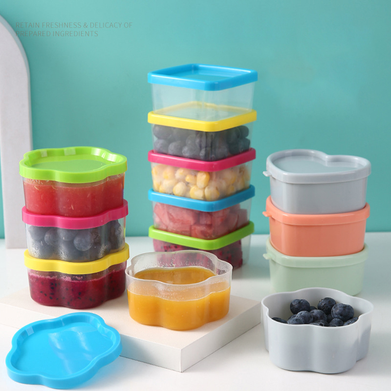 Hua huawei 8/9 pçs mini garraf - Food Storage Acrylic Containers avaliação e preço