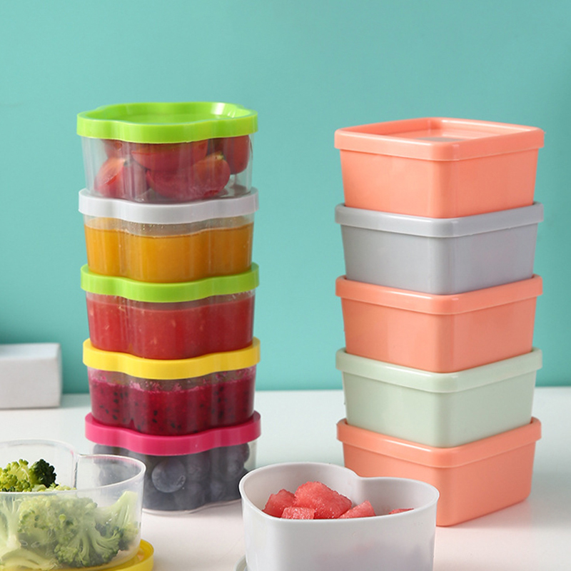 Hua huawei 8/9 pçs mini garraf - Food Storage Acrylic Containers avaliação e preço