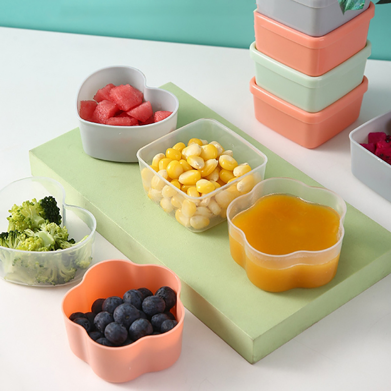 Hua huawei 8/9 pçs mini garraf - Food Storage Acrylic Containers avaliação e preço