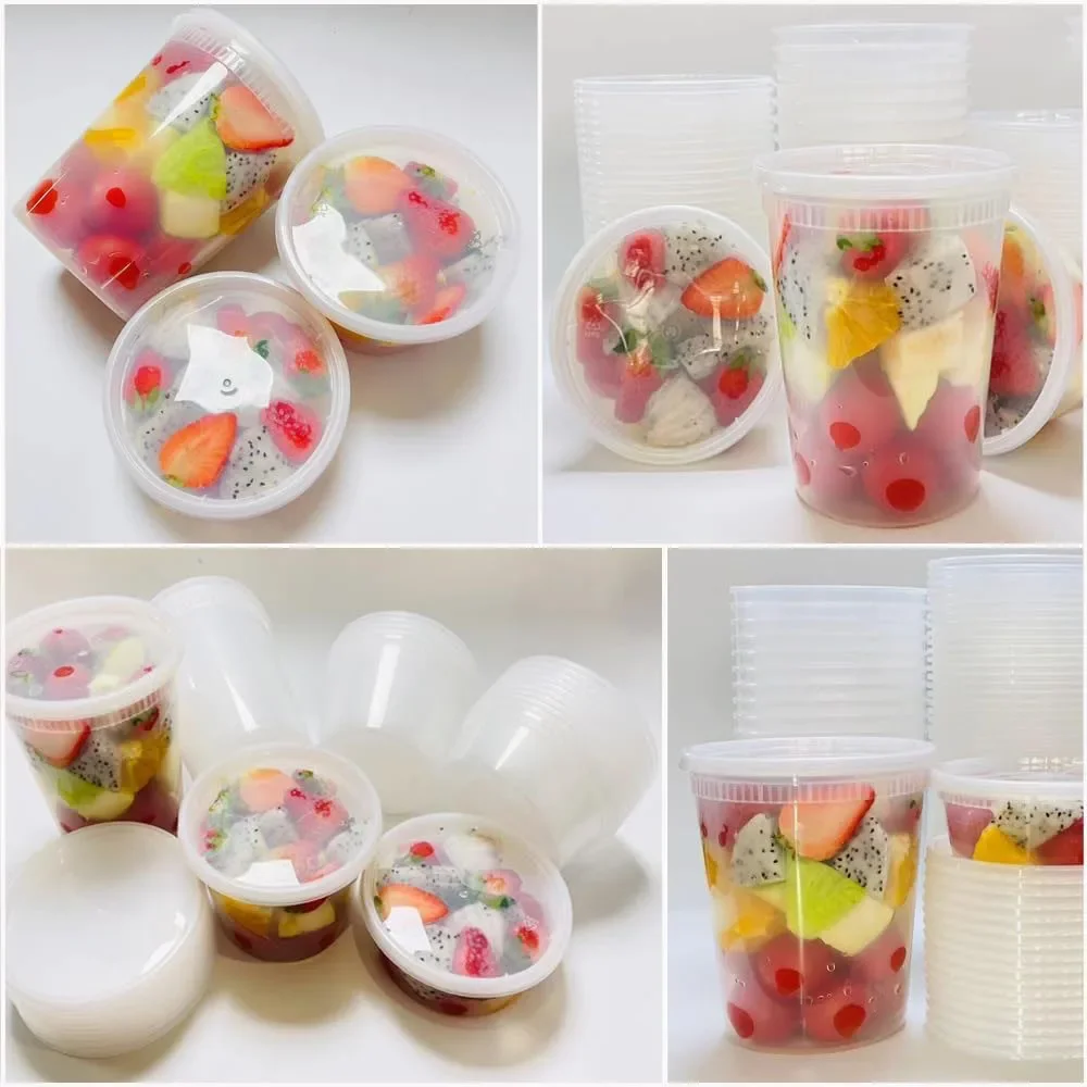 Recipientes De Armazenamento D - Food Storage Plastic Containers With Lids avaliação e preço